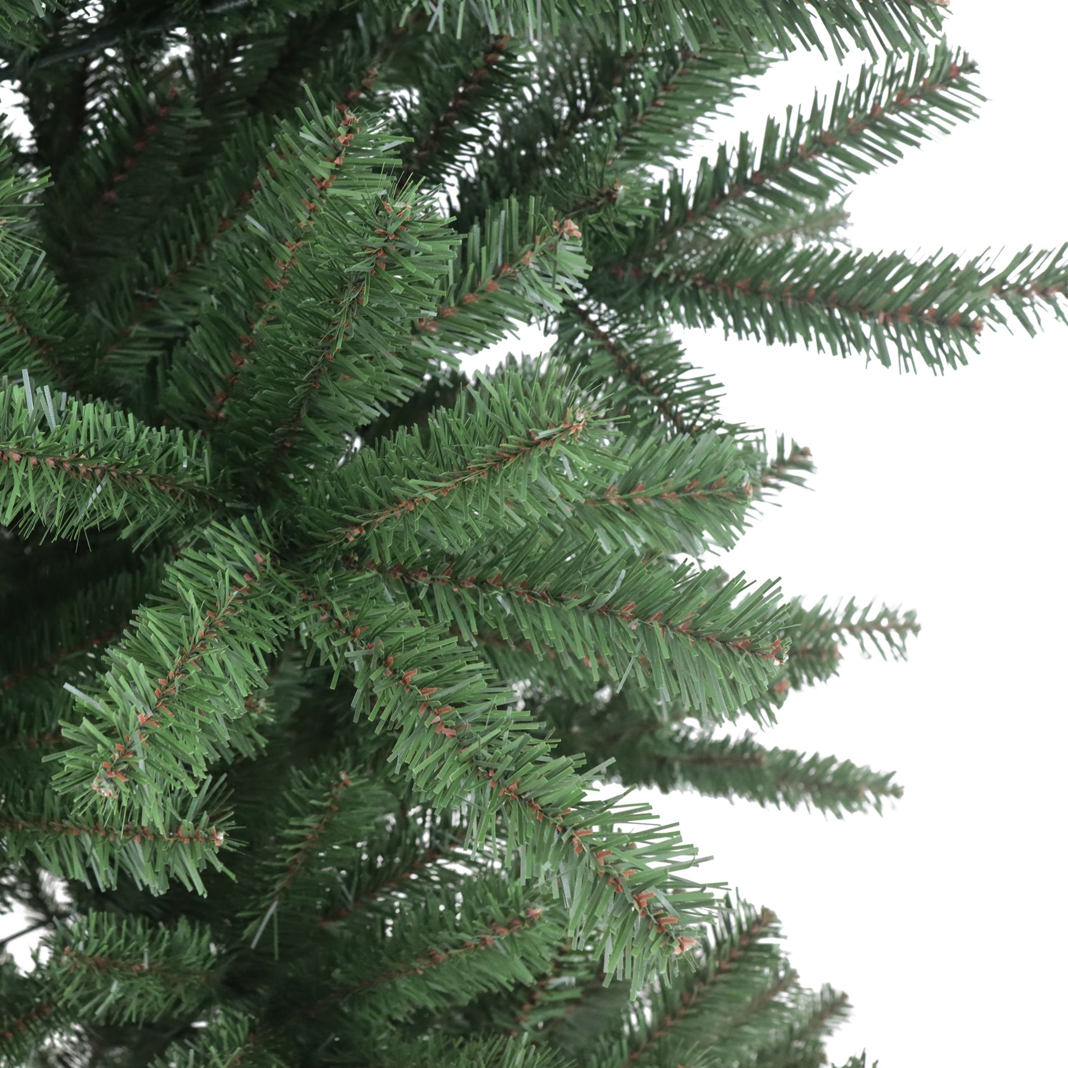 6ft Wintergreen Wrapped Full Artificial Christmas tree - Green