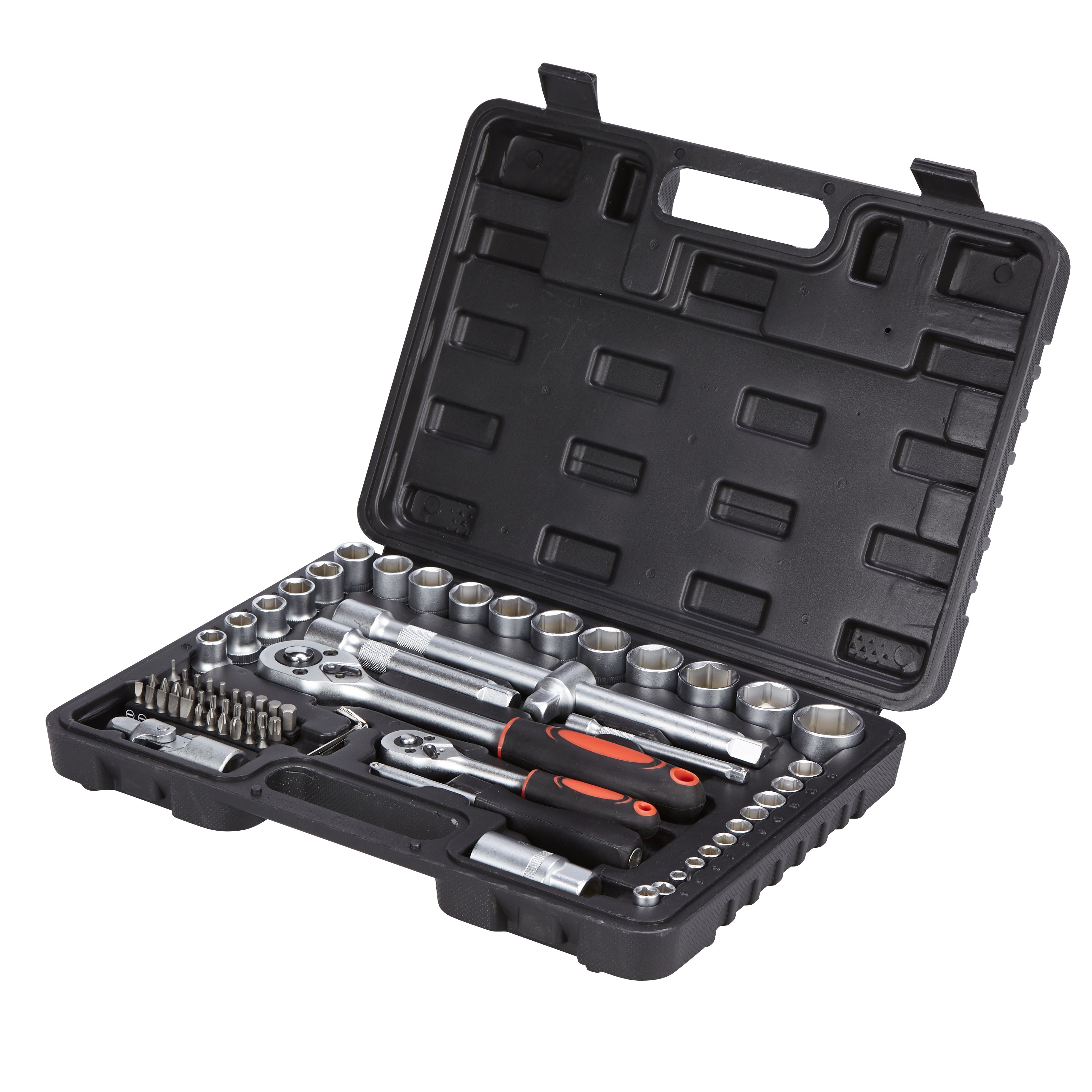 72 piece Standard Socket set DIY at B&Q