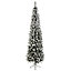 7ft Flocked spruce pine Artificial Christmas tree