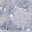 7ft Full Igora Ice white LED Modern Pre-lit Artificial Christmas tree