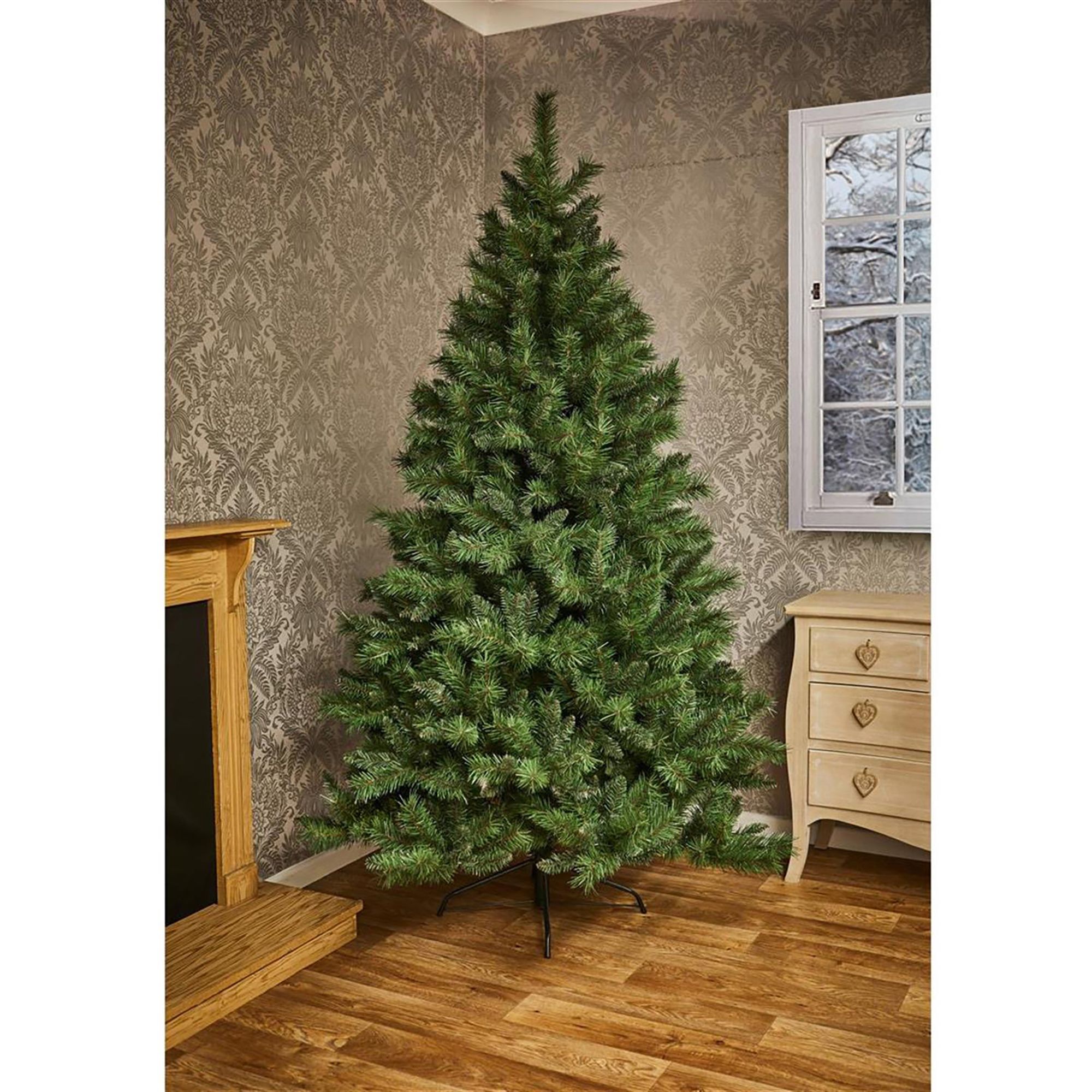 7ft Majestic Pine Artificial Christmas Tree Diy At B Q