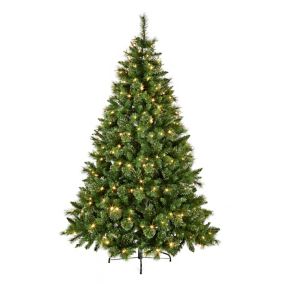 7ft Ridgemere Artificial Christmas tree