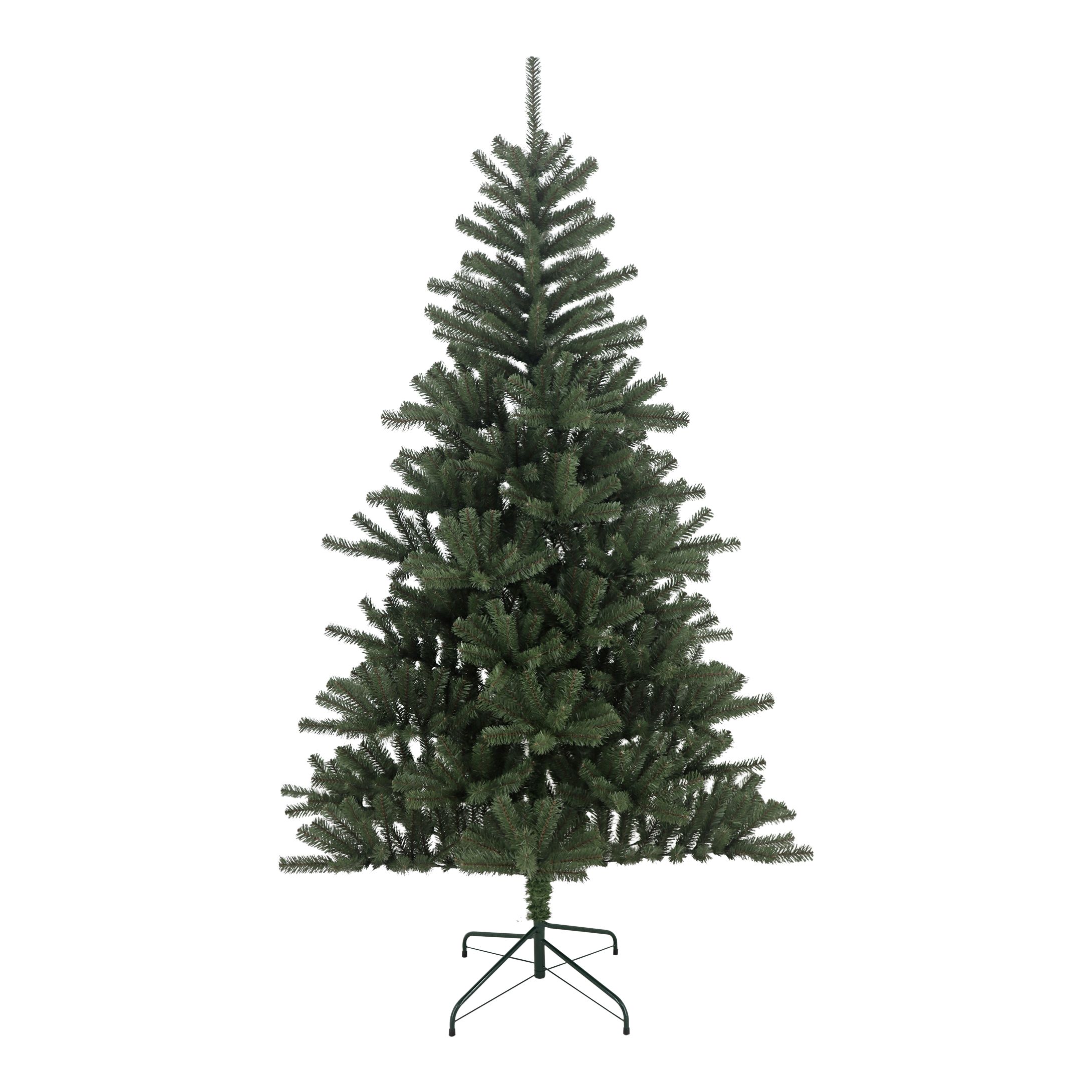 7ft Wintergreen Wrapped Full Artificial Christmas tree - Green