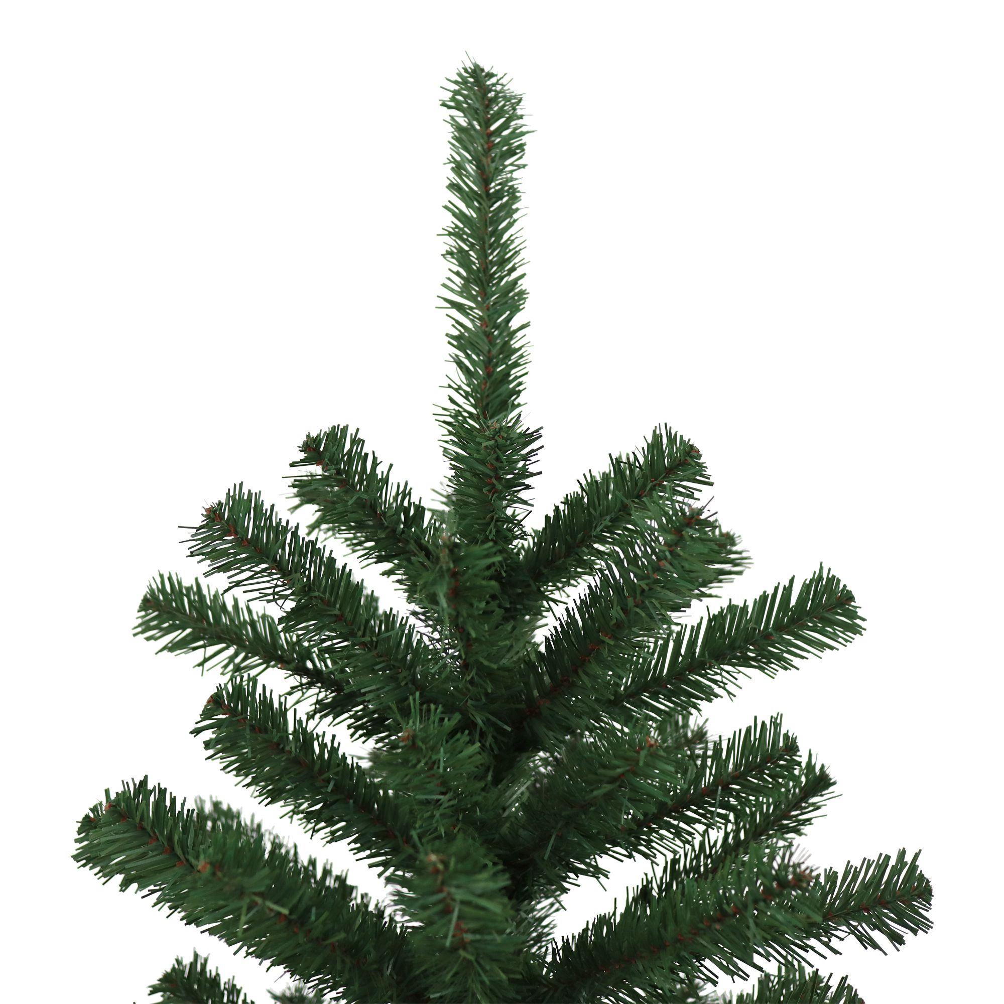 7ft Wintergreen Wrapped Full Artificial Christmas tree - Green