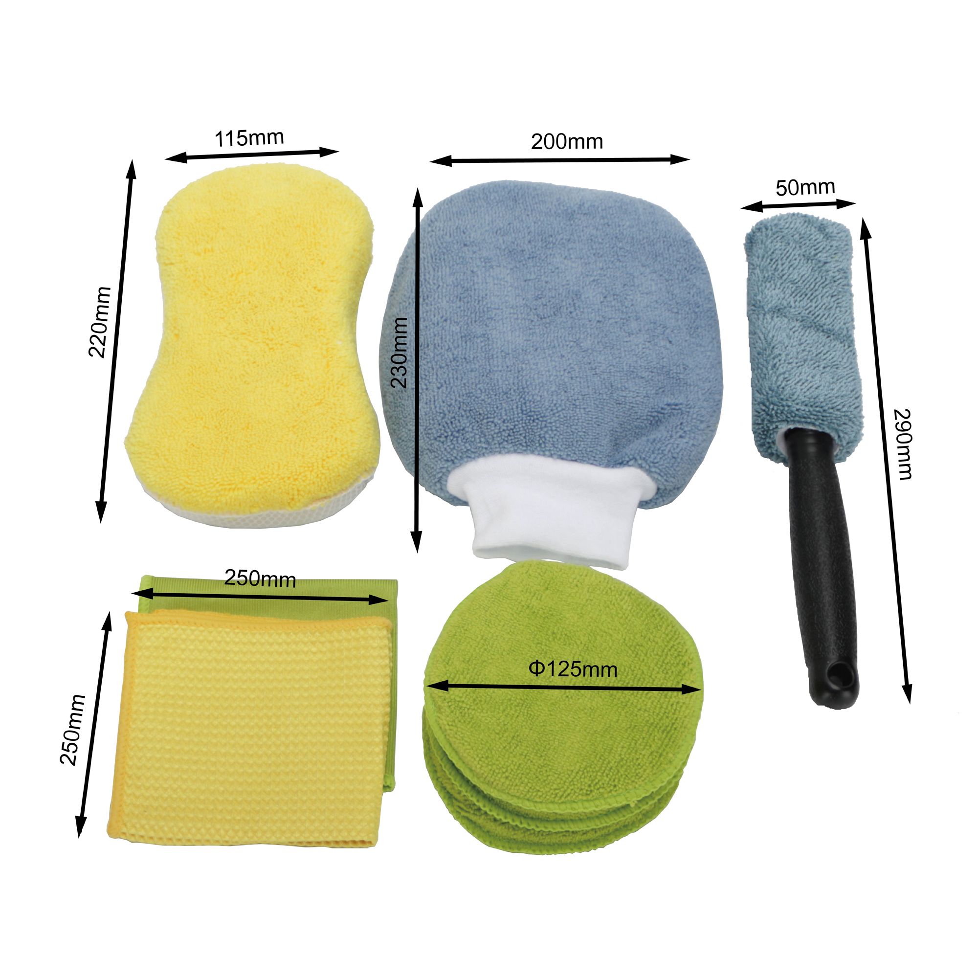 8 piece Car cleaning kit - 3
