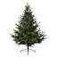 8ft Glenshee Spruce Green Hinged Full Artificial Christmas tree