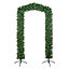 8ft Green Artificial Christmas tree arch