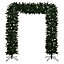 8ft Green Classic Artificial Christmas tree arch