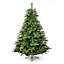 8ft Nordman fir Green Hinged Full Artificial Christmas tree