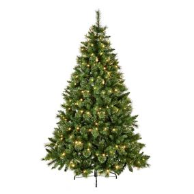 8ft Ridgemere Artificial Christmas tree