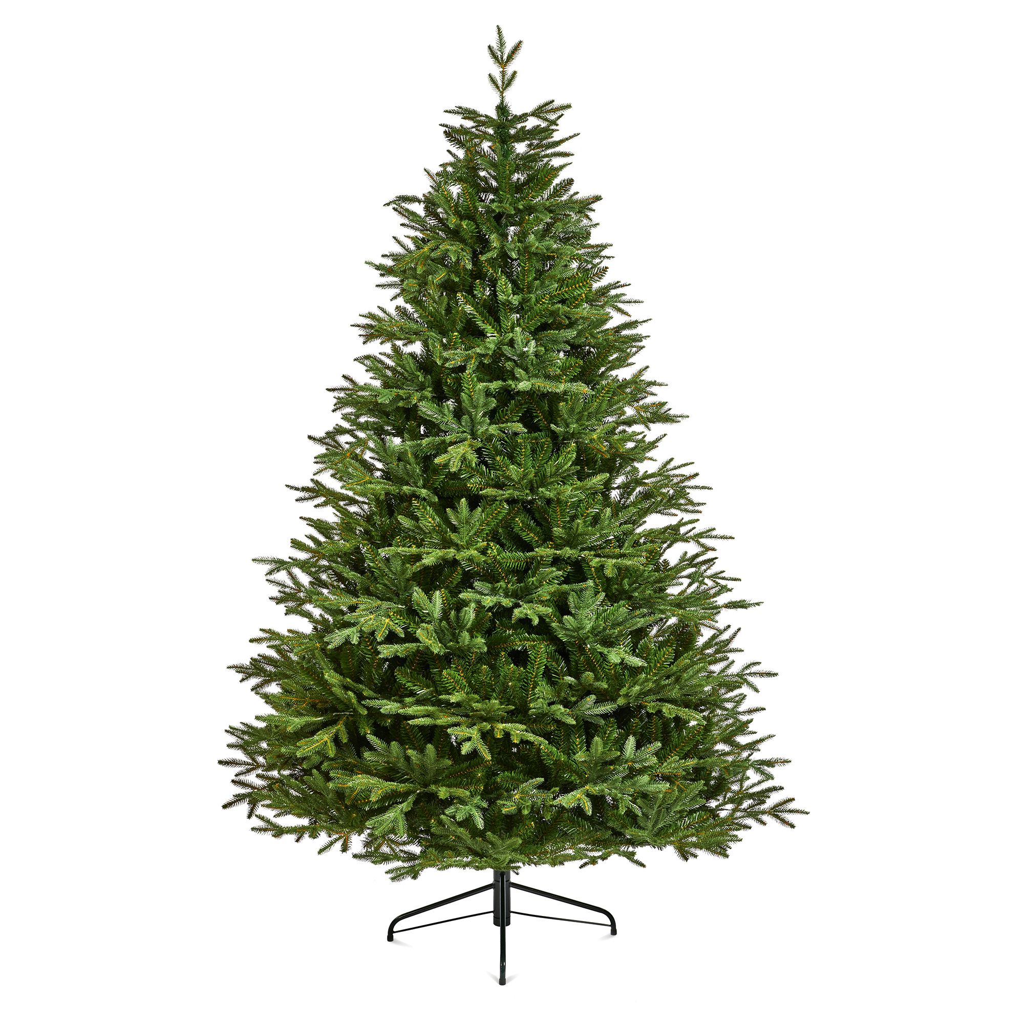 8ft Silverthorne pine Green Hinged Full Artificial Christmas tree | DIY ...