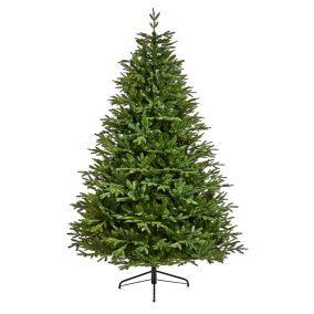 8ft Silverthorne pine Hinged Full Artificial Christmas tree