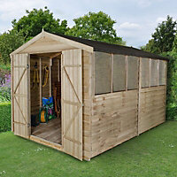 8X12 OVERLAP APEX SHED