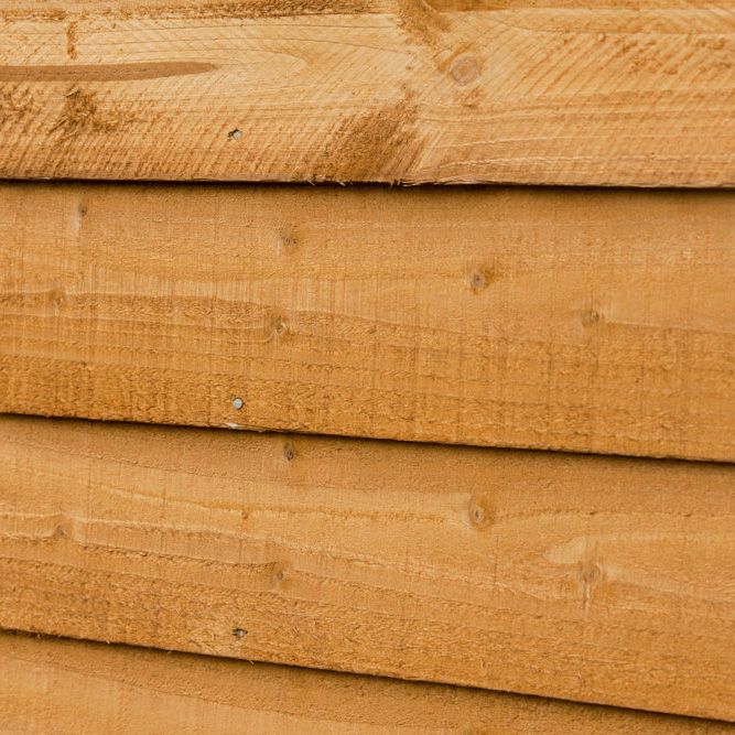 10x6 sun pent pent shiplap wooden shednatural wooden