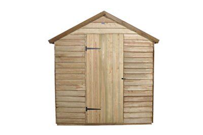 8X6 OVERLAP SHED WITH ASSEMBLY H