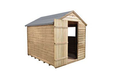 8X6 OVERLAP SHED WITH ASSEMBLY H