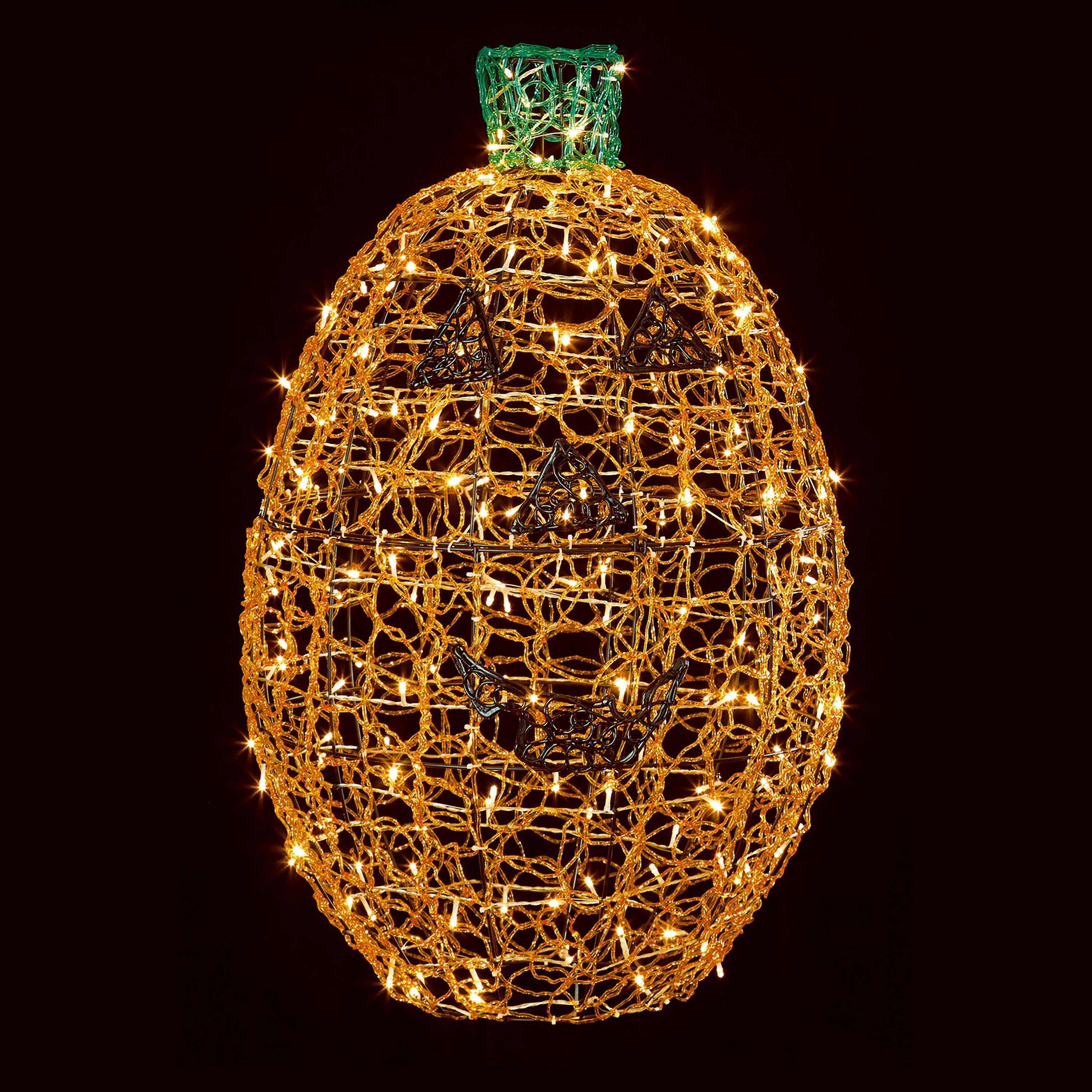 900mm Warm white LED Pumpkin | DIY at B&Q