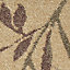 Aaliyah Trailing leaf Beige & purple Rug 170cmx120cm