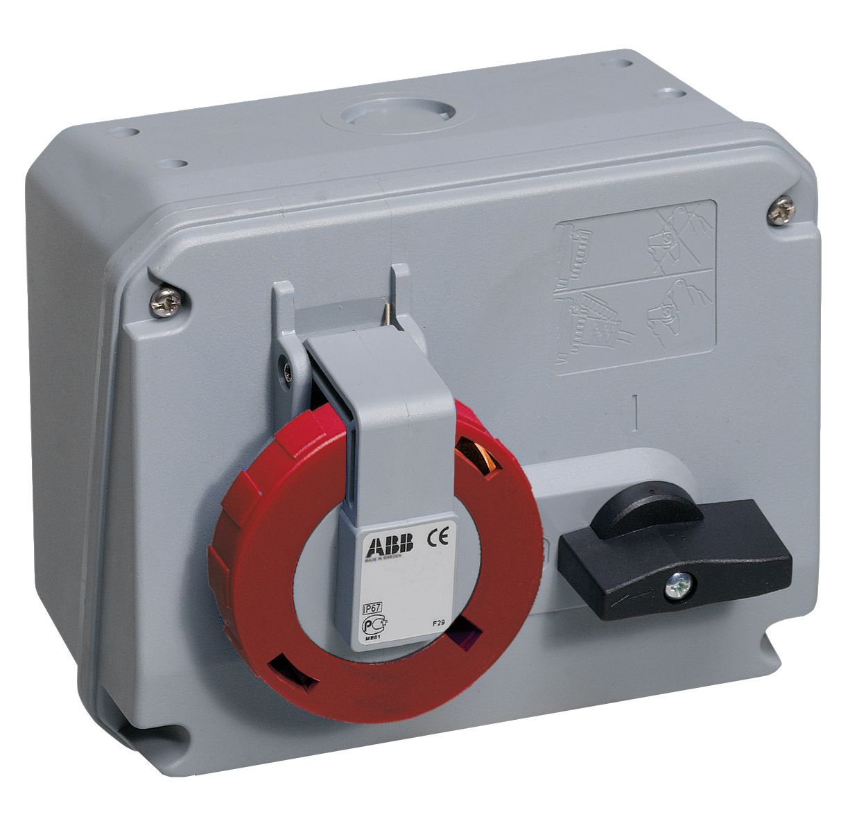 ABB 16A Site surface socket