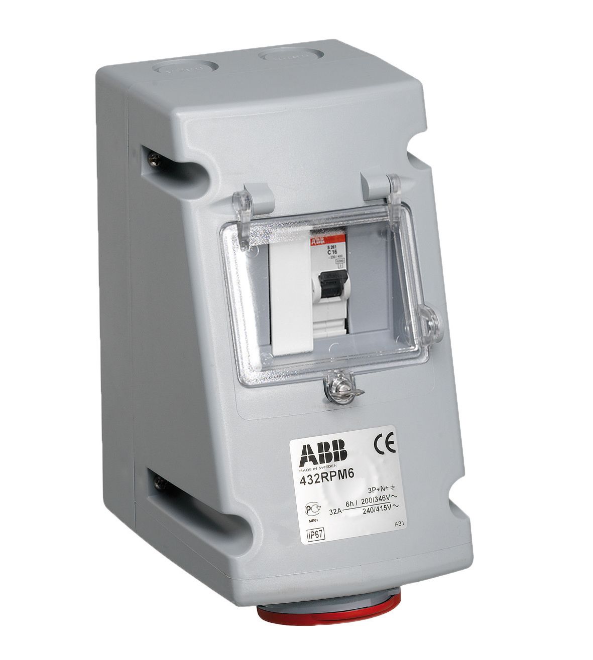 ABB 32A Site surface socket