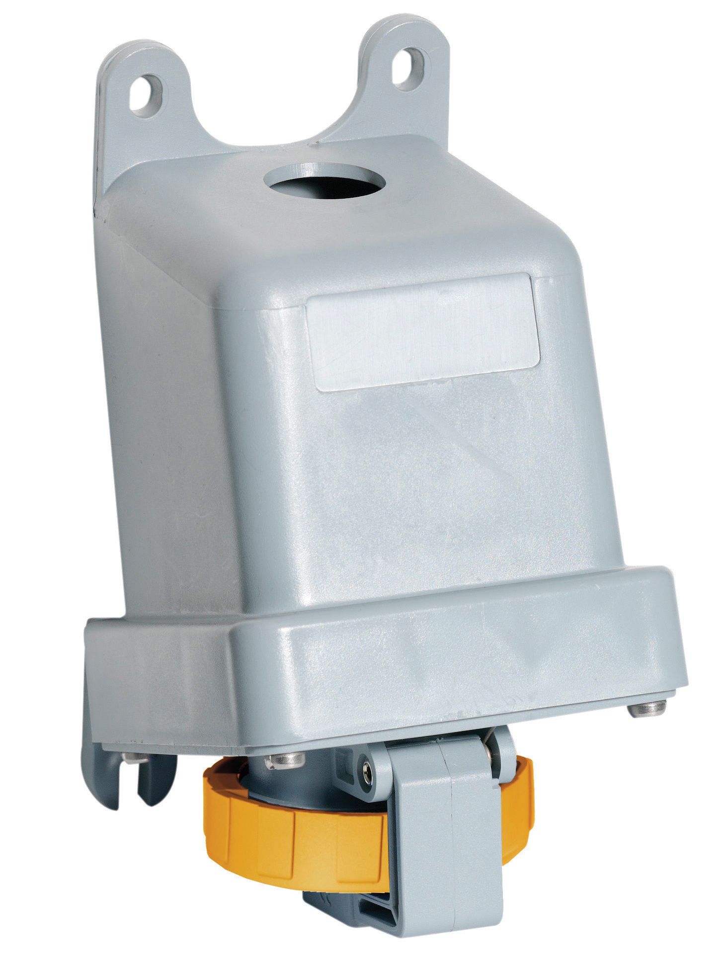 ABB 32A Yellow Site surface socket