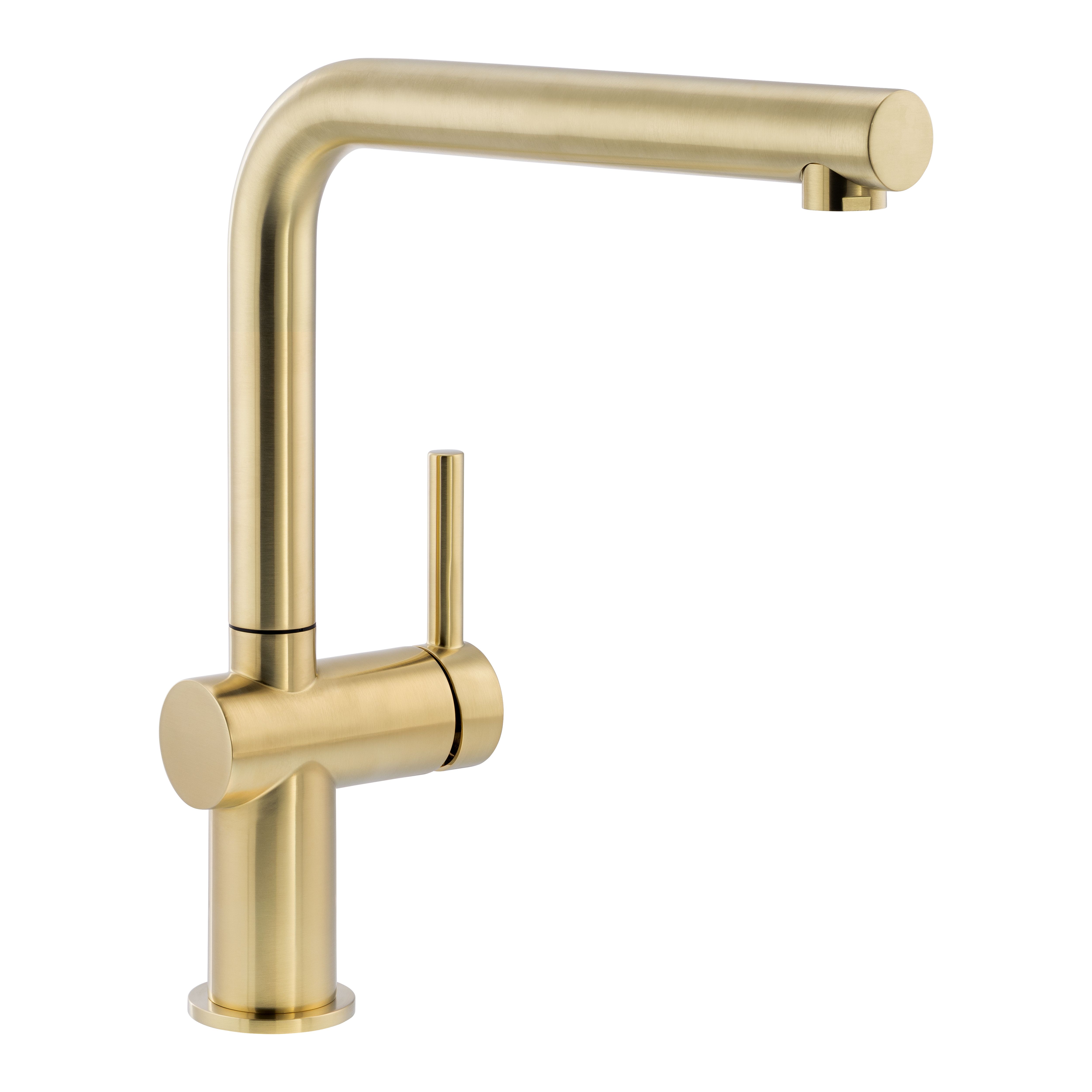 Abode Logik Brass effect Kitchen Side lever Tap