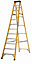 Abru 12 tread Fibreglass Step Ladder