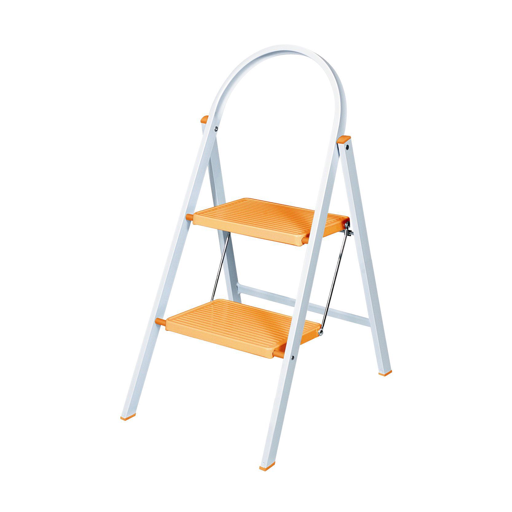 Abru 2 tread Plastic & steel Step stool, 0.9m