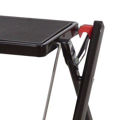 Abru 2 tread Steel Step stool (H)0.56m