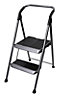 Abru 2 tread Steel Step stool (H)1.11m