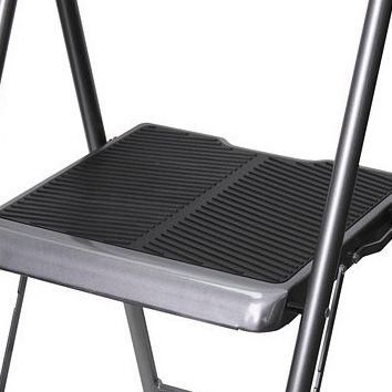 Abru 2 tread Steel Step stool (H)1.11m