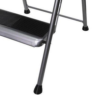 Abru 2 tread Steel Step stool (H)1.11m