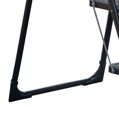Abru 4 tread Steel Step stool (H)1.67m