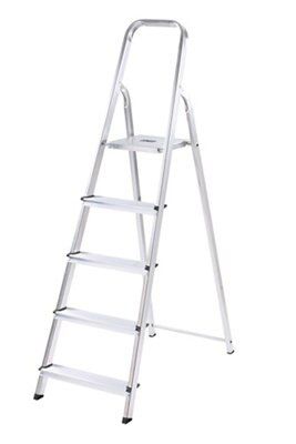 Abru 5 tread Aluminium Step Ladder