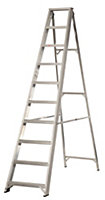 Abru 6 tread Aluminium Step ladder, 2.19m