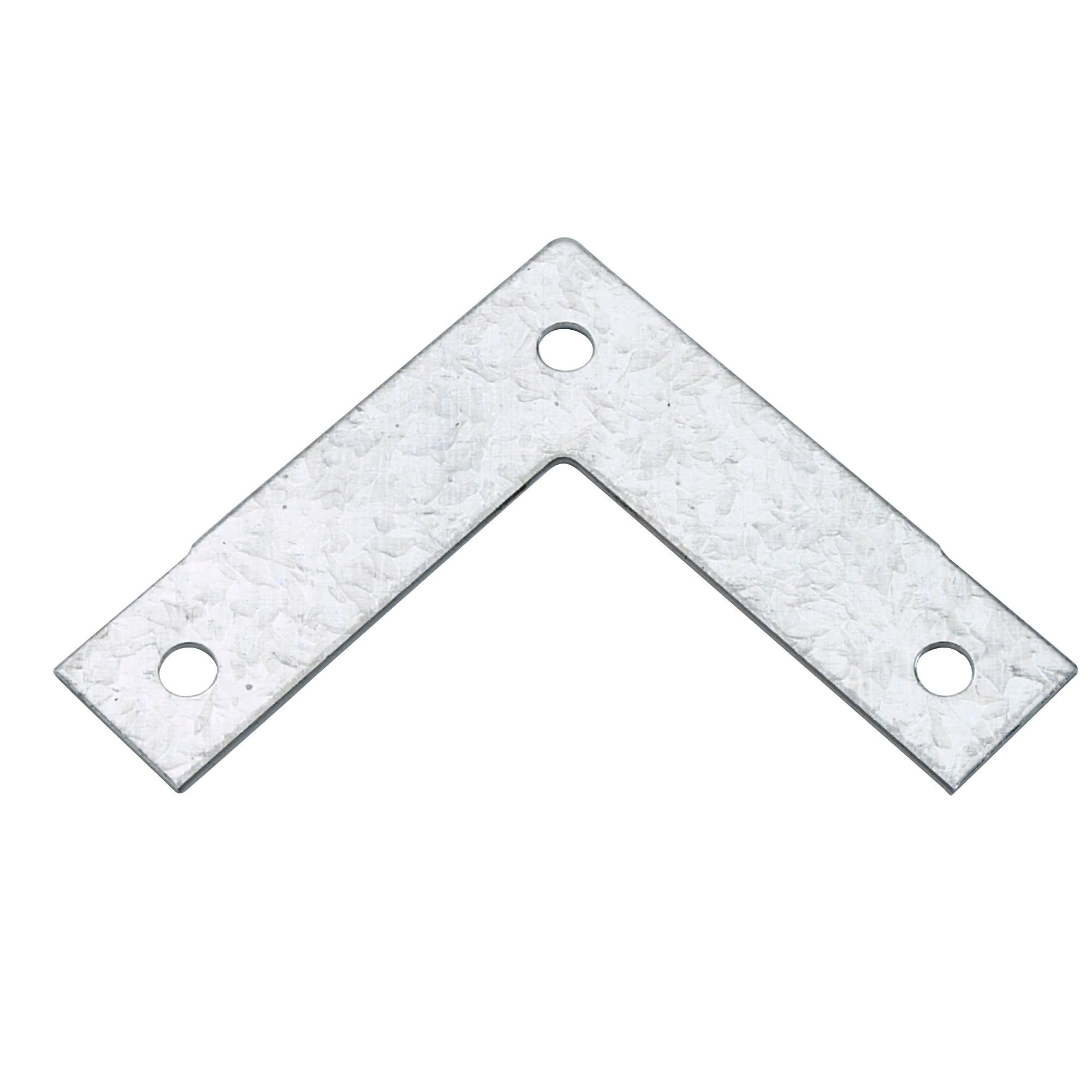 Abru Brown Powder-coated Steel Angle bracket (H)12mm (W)75mm (L)75mm