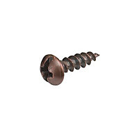 Abru PZ Cylindrical Steel Screw (Dia)4mm (L)15mm, Pack