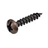 Abru PZ Cylindrical Steel Screw (Dia)4mm (L)20mm, Pack