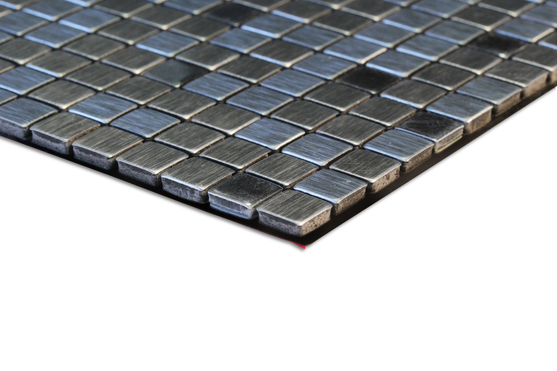 Abu dhabi Brushed Matt Square Metal Mosaic tile sheet