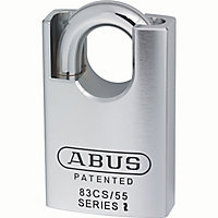 Abus 83 Series CS Steel Cylinder Padlock (W)55mm