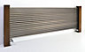 Accuro Korle Excel Dark brown Horizontal Designer Radiator, (W)1600mm x (H)600mm