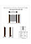 Accuro Korle Excel Dark brown Horizontal Designer Radiator, (W)600mm x (H)600mm