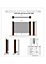 Accuro Korle Excel Dark brown Horizontal Designer Radiator, (W)800mm x (H)600mm