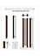 Accuro Korle Excel Dark brown Vertical Designer Radiator, (W)300mm x (H)1600mm