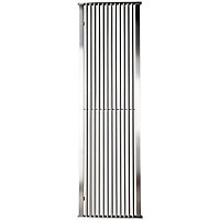 Accuro Korle Imperial Stainless steel Vertical Radiator, (W)500mm x (H)2020mm