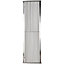 Accuro Korle Imperial Stainless steel Vertical Radiator, (W)500mm x (H)2020mm