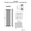 Accuro Korle Zephyra Vertical Designer Radiator, (W)468mm x (H)1800mm