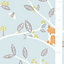 Acina Multicolour Cartoon woodland Glitter effect Smooth Wallpaper Sample