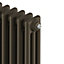 Acova Classic Bronze effect 3 Column Radiator, (W)1226mm x (H)600mm