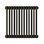 Acova Classic Bronze effect 3 Column Radiator, (W)628mm x (H)600mm